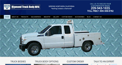 Desktop Screenshot of diamondtruckbody.com
